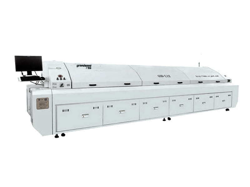 Twelve temperature zone lead-free reflow soldering equipment GSD-L12