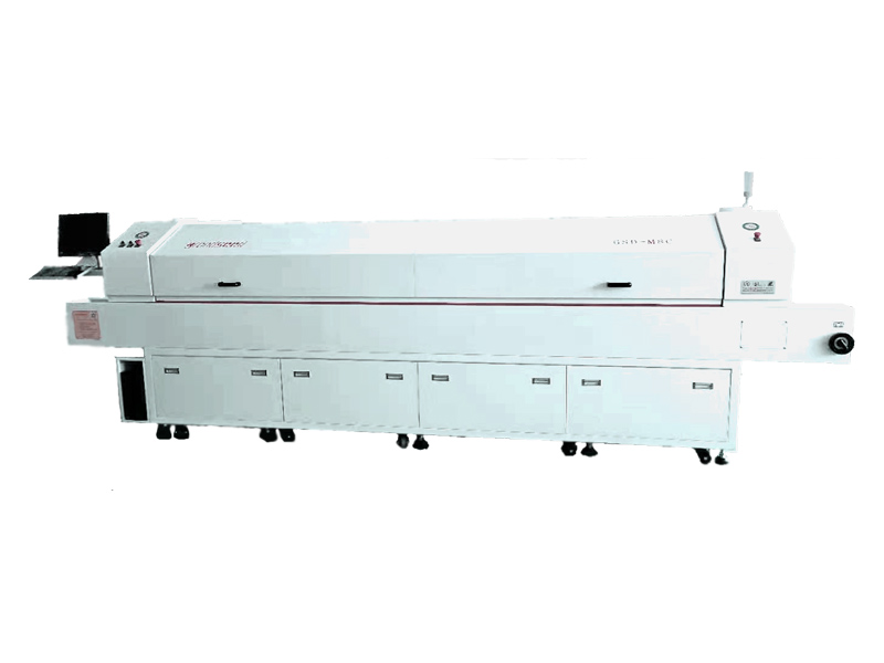 Medium-sized eight-temperature zone lead-free reflow soldering GSD-M8C